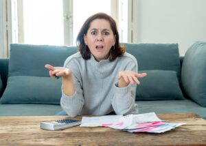 Confused woman